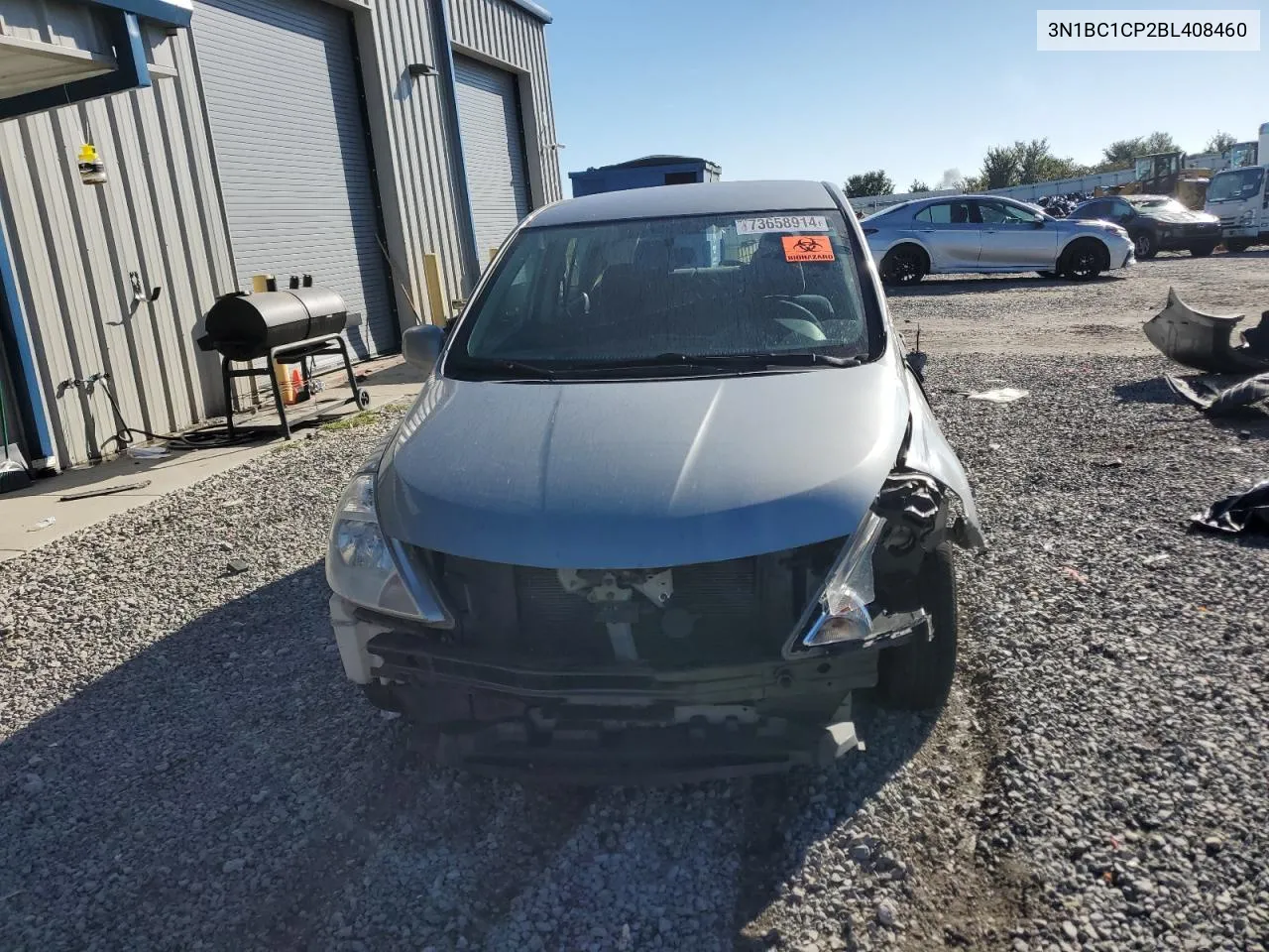 2011 Nissan Versa S VIN: 3N1BC1CP2BL408460 Lot: 73658914