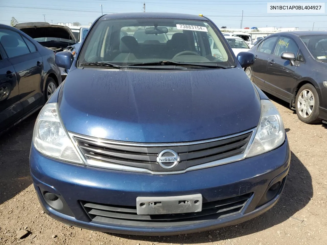 3N1BC1AP0BL404927 2011 Nissan Versa S