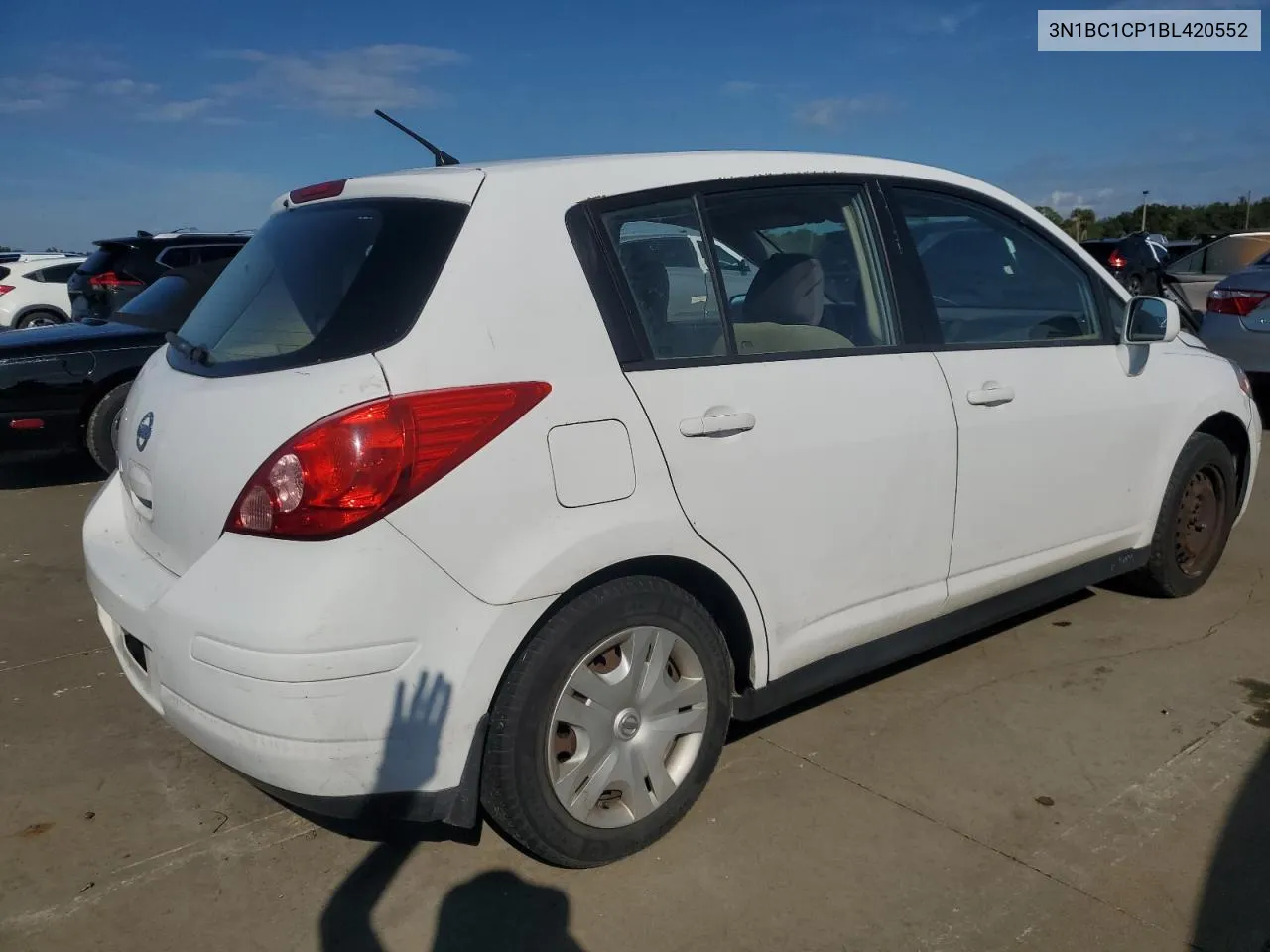 2011 Nissan Versa S VIN: 3N1BC1CP1BL420552 Lot: 73894824