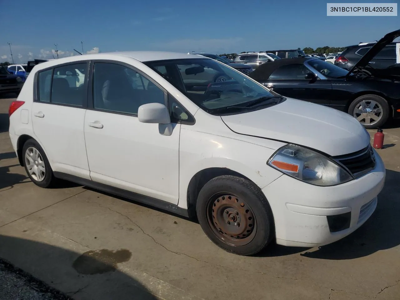 2011 Nissan Versa S VIN: 3N1BC1CP1BL420552 Lot: 73894824