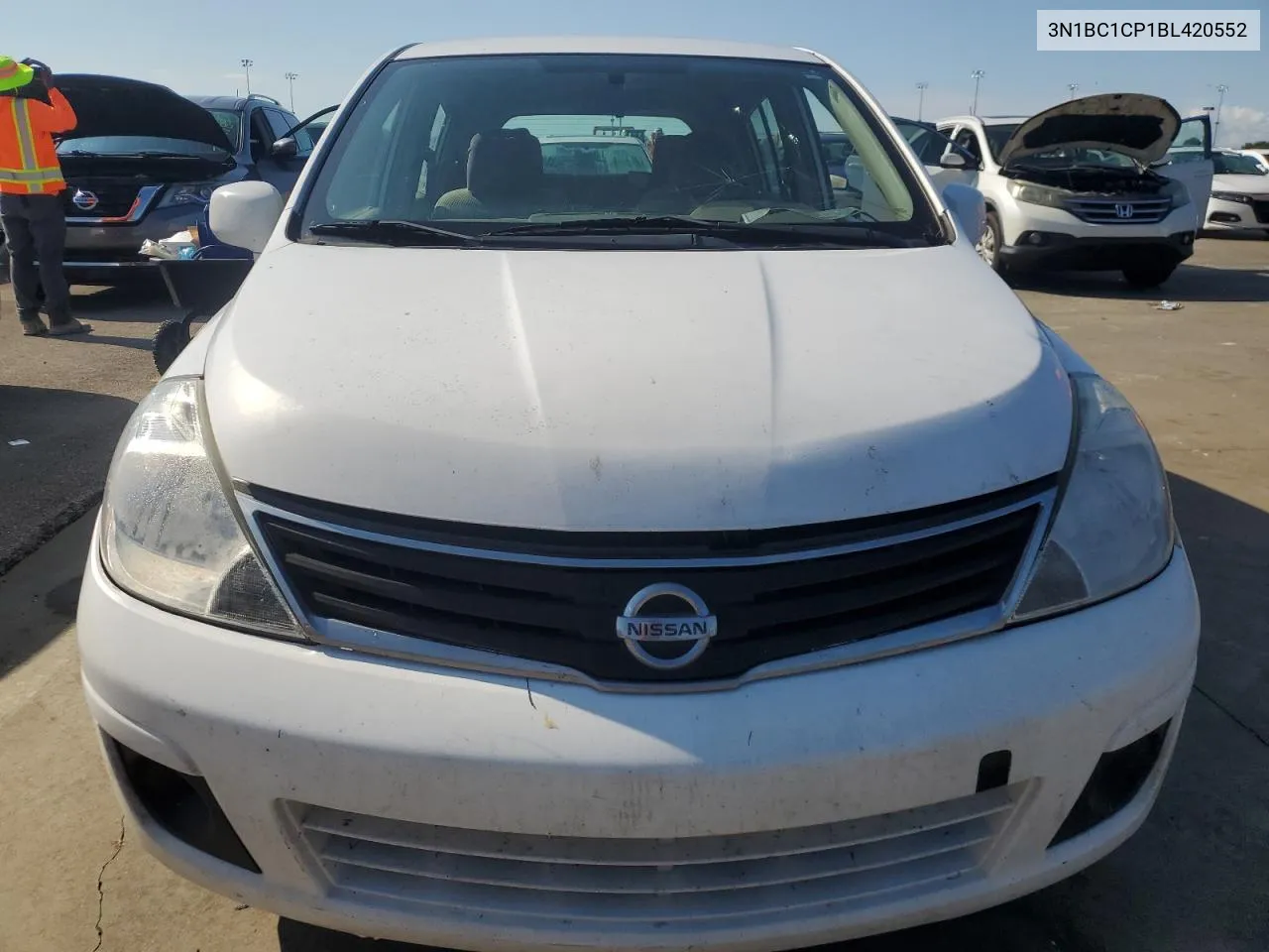 2011 Nissan Versa S VIN: 3N1BC1CP1BL420552 Lot: 73894824