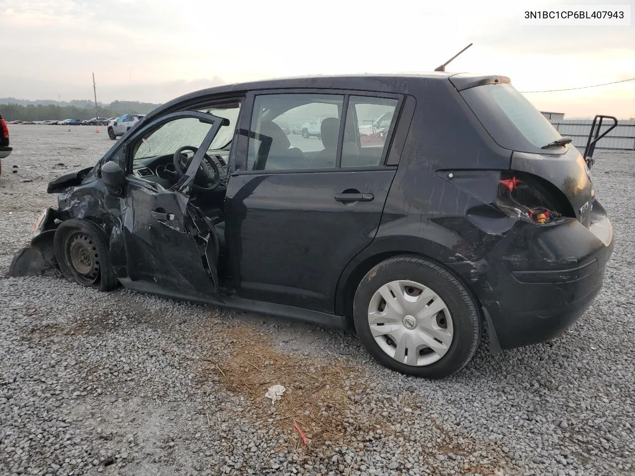 2011 Nissan Versa S VIN: 3N1BC1CP6BL407943 Lot: 74269644