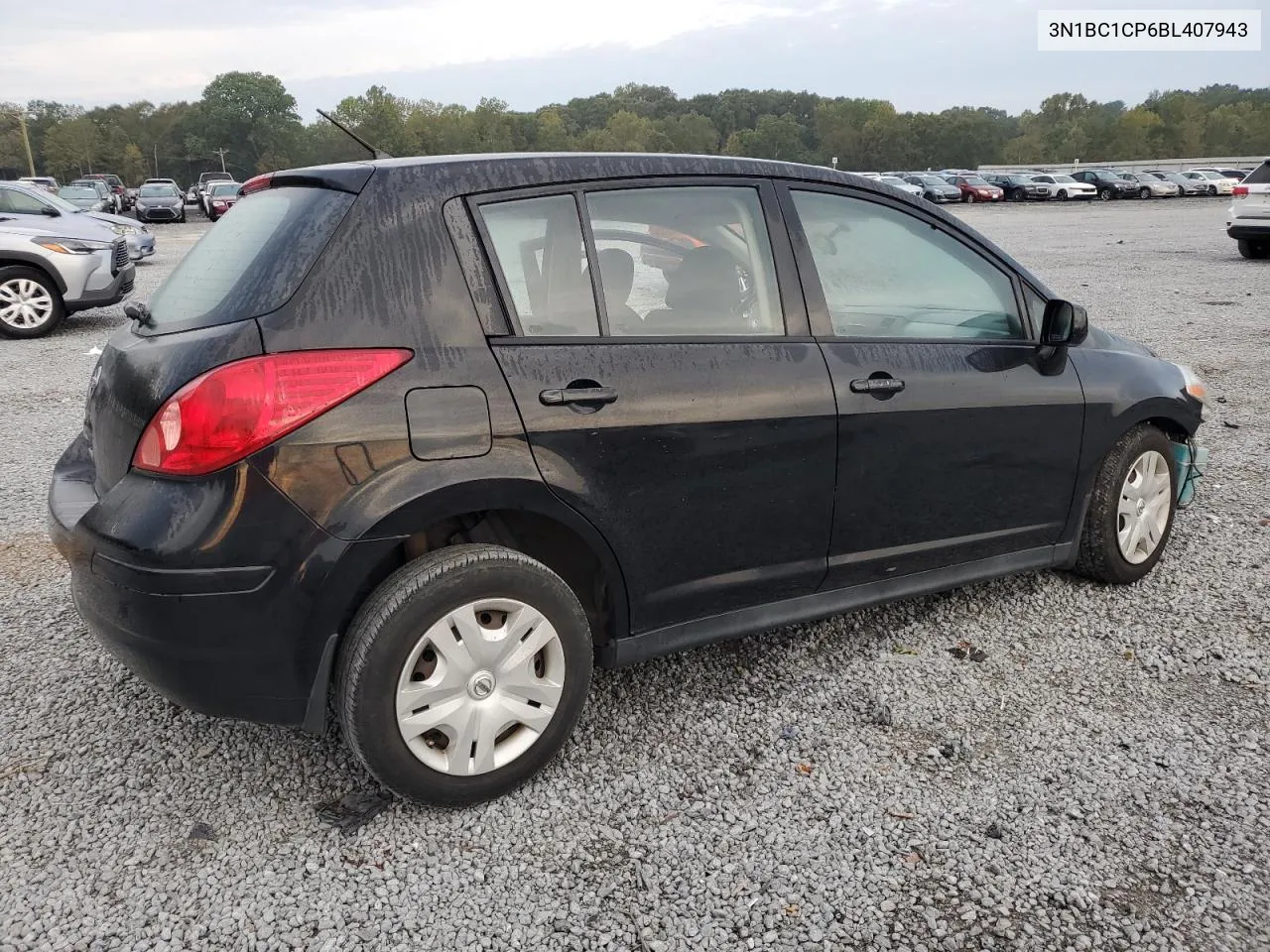 2011 Nissan Versa S VIN: 3N1BC1CP6BL407943 Lot: 74269644