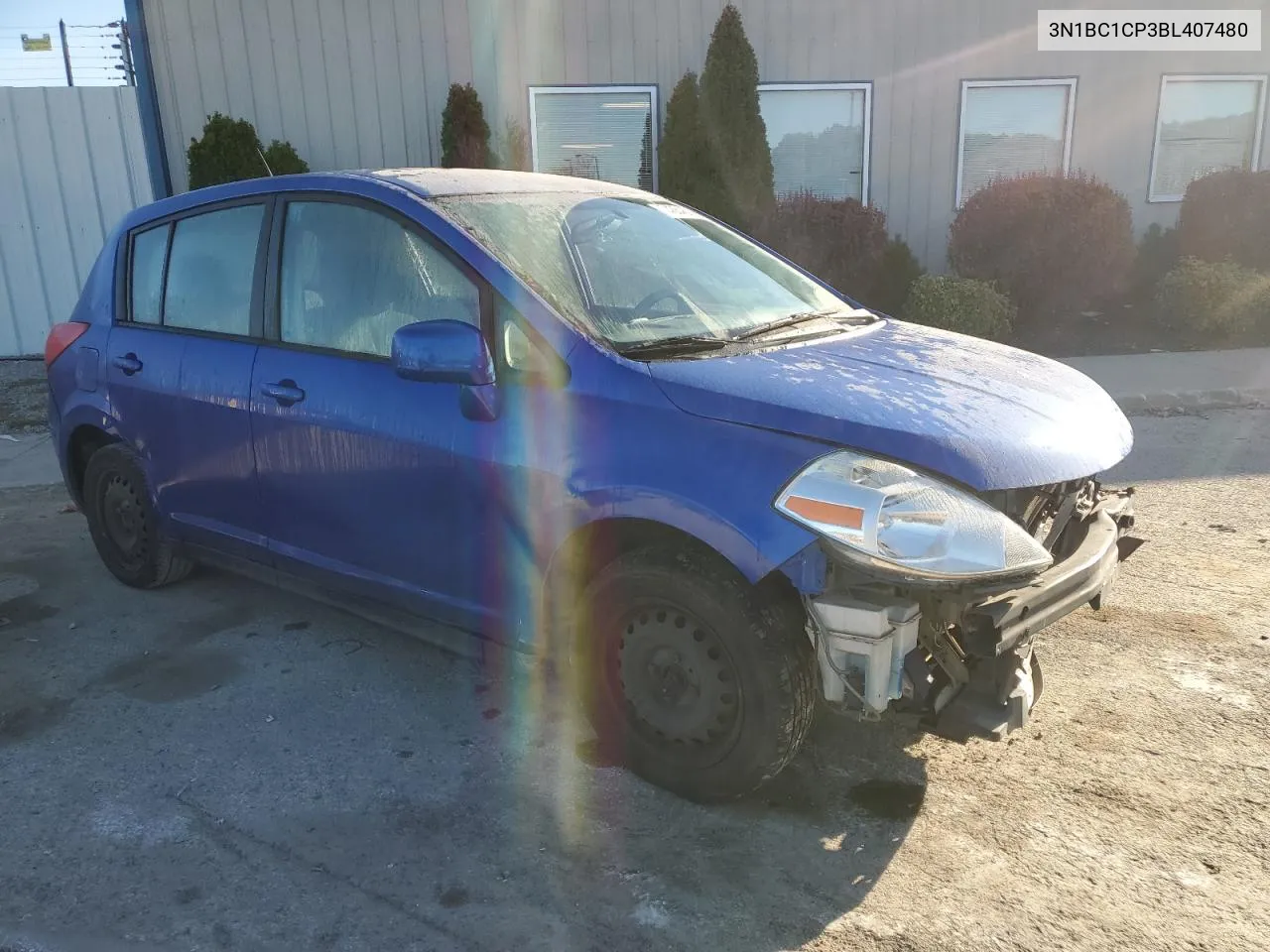 2011 Nissan Versa S VIN: 3N1BC1CP3BL407480 Lot: 74364624