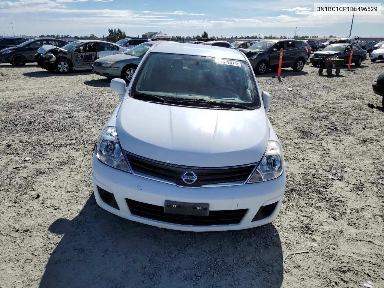 2011 Nissan Versa S VIN: 3N1BC1CP1BL496529 Lot: 74379514