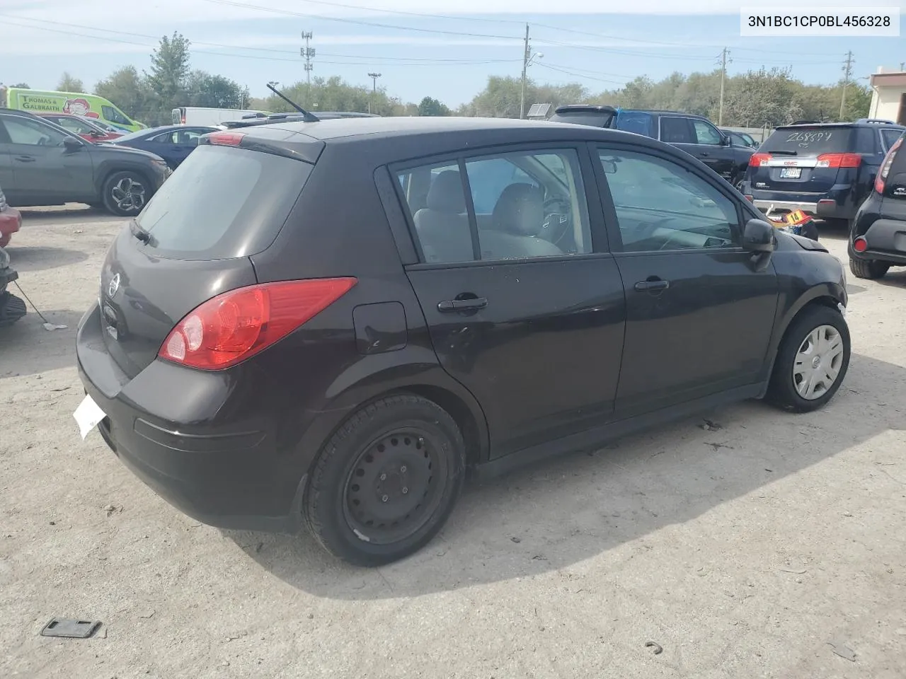 2011 Nissan Versa S VIN: 3N1BC1CP0BL456328 Lot: 74469784