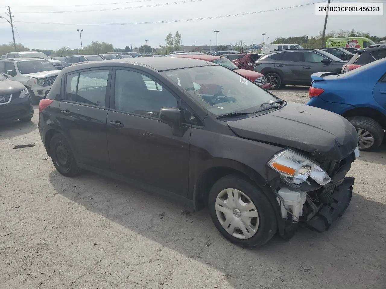 2011 Nissan Versa S VIN: 3N1BC1CP0BL456328 Lot: 74469784