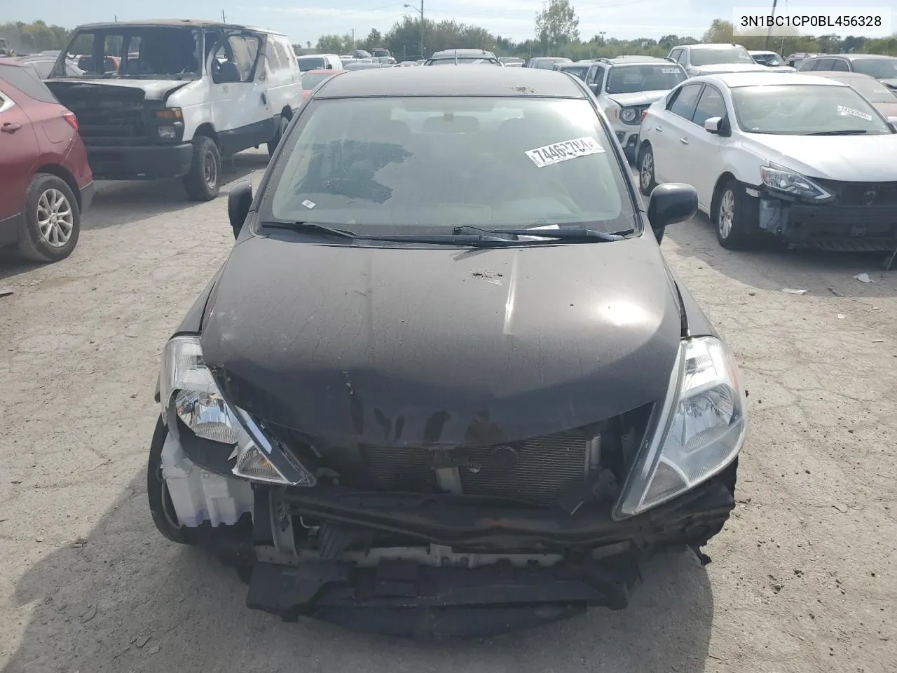 2011 Nissan Versa S VIN: 3N1BC1CP0BL456328 Lot: 74469784