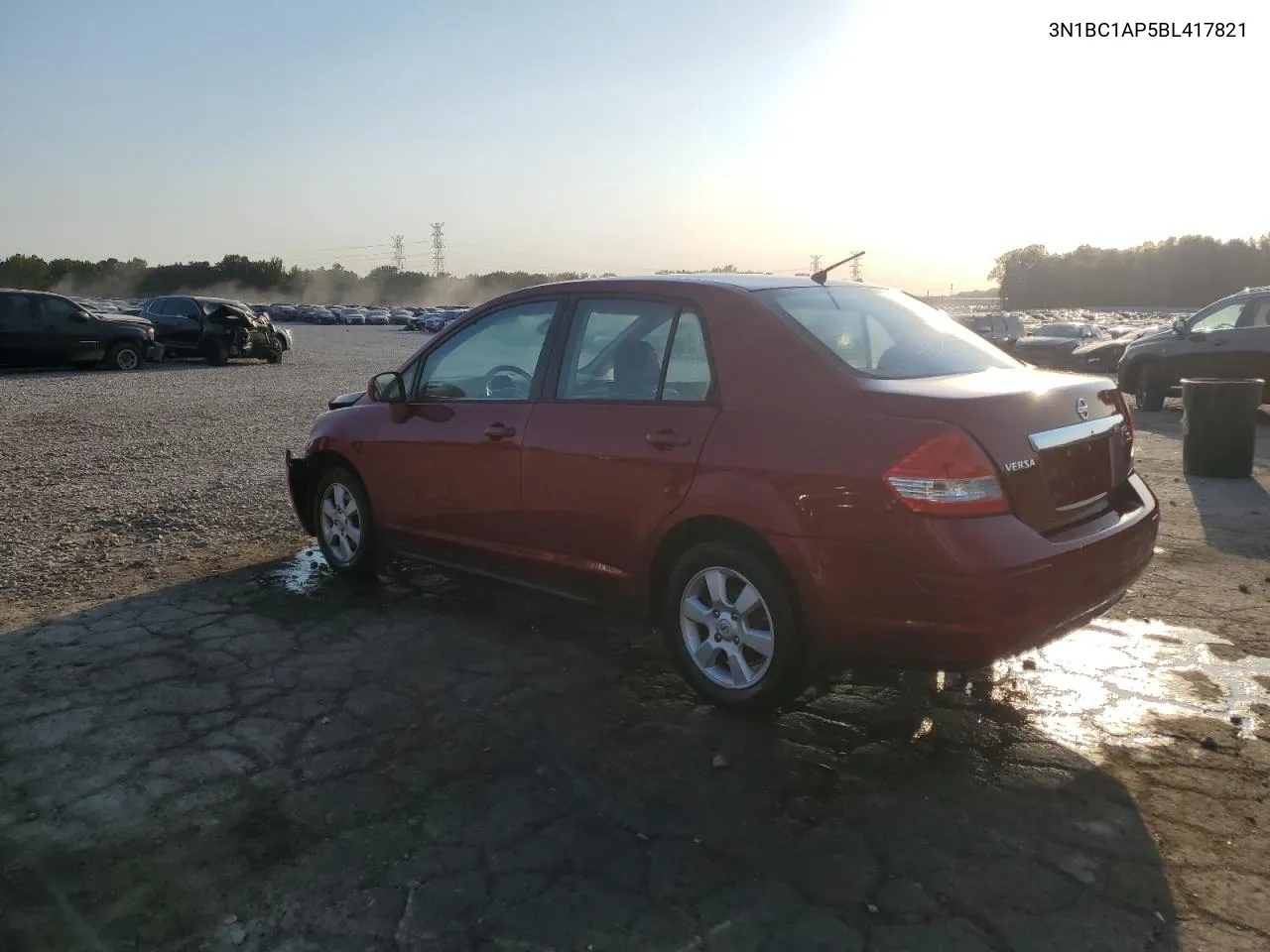 2011 Nissan Versa S VIN: 3N1BC1AP5BL417821 Lot: 74593314