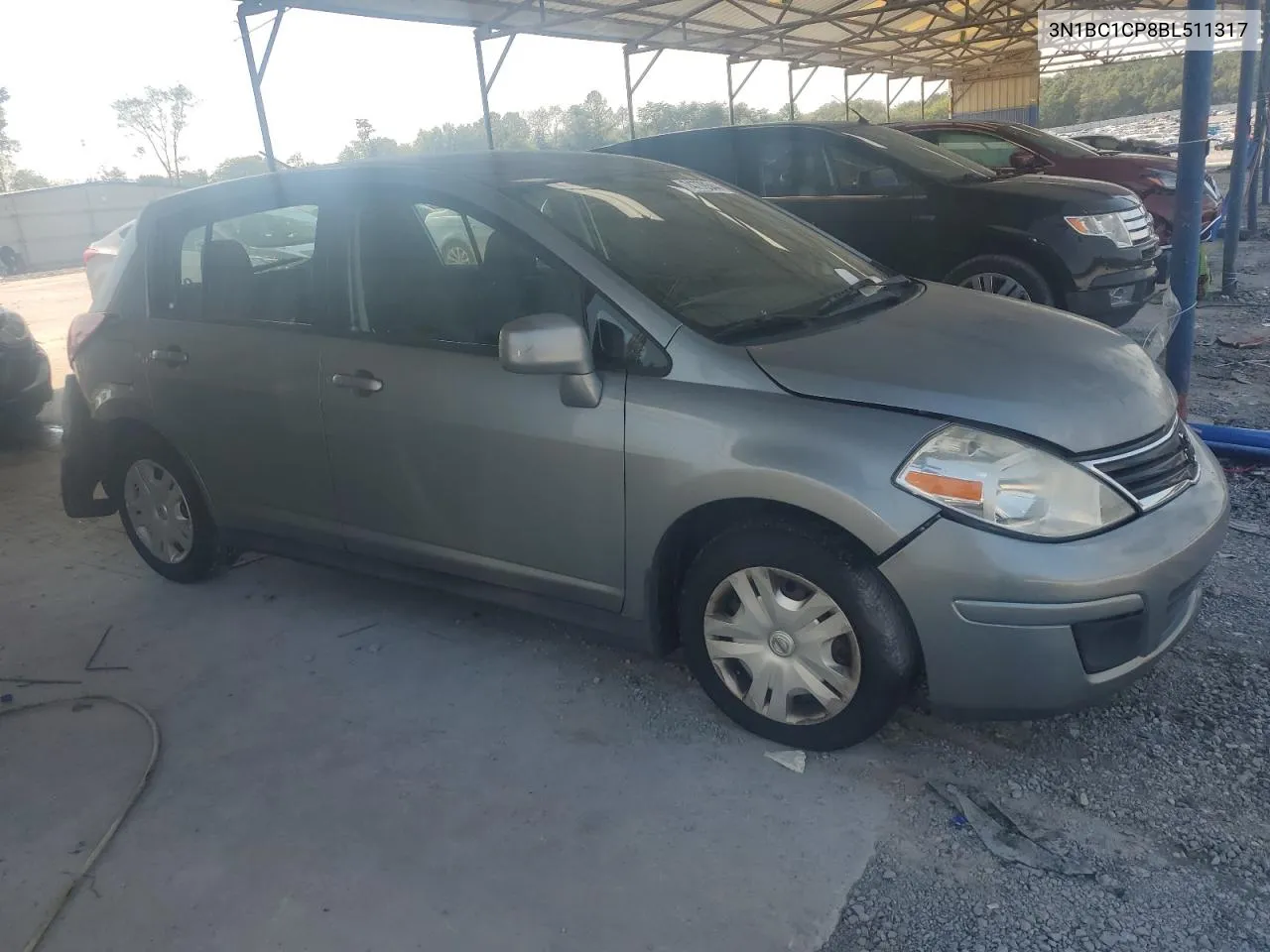 2011 Nissan Versa S VIN: 3N1BC1CP8BL511317 Lot: 74778544