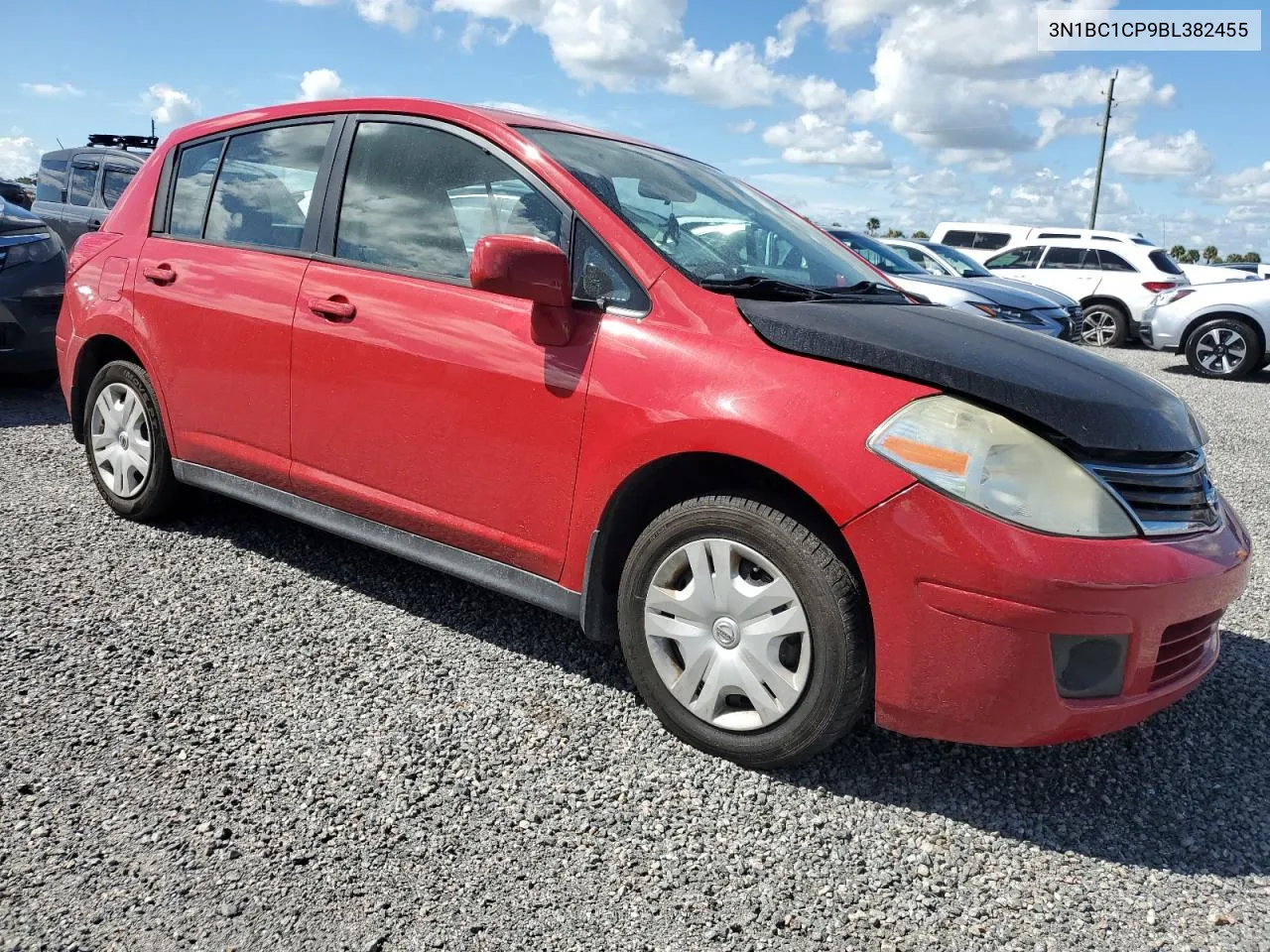 2011 Nissan Versa S VIN: 3N1BC1CP9BL382455 Lot: 74848924