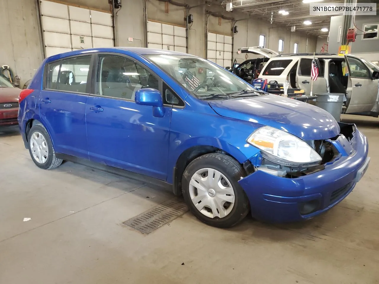 3N1BC1CP7BL471778 2011 Nissan Versa S