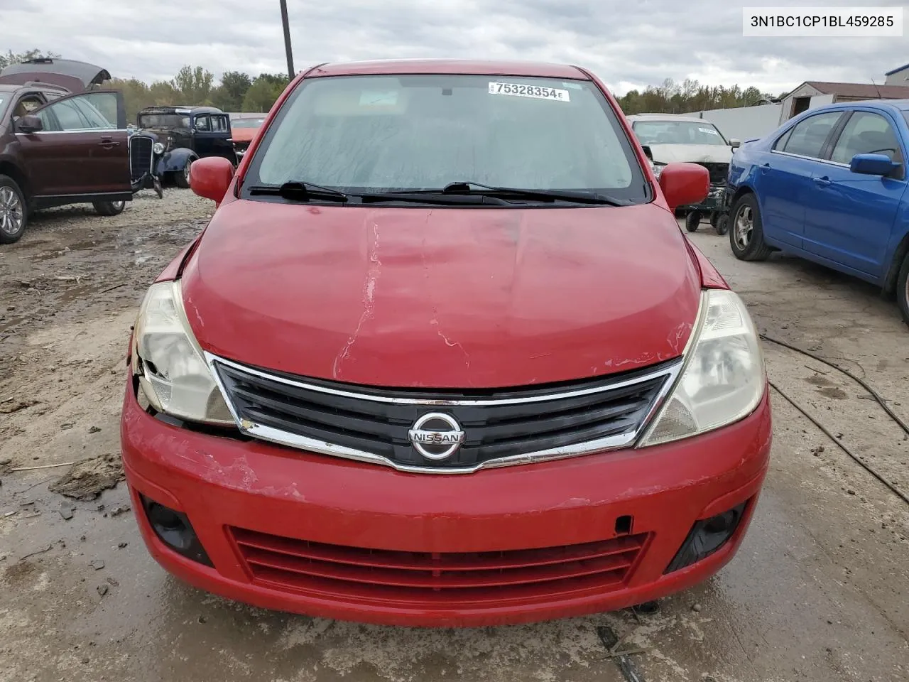 2011 Nissan Versa S VIN: 3N1BC1CP1BL459285 Lot: 75328354