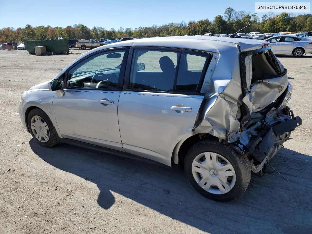 2011 Nissan Versa S VIN: 3N1BC1CP9BL376848 Lot: 75347934