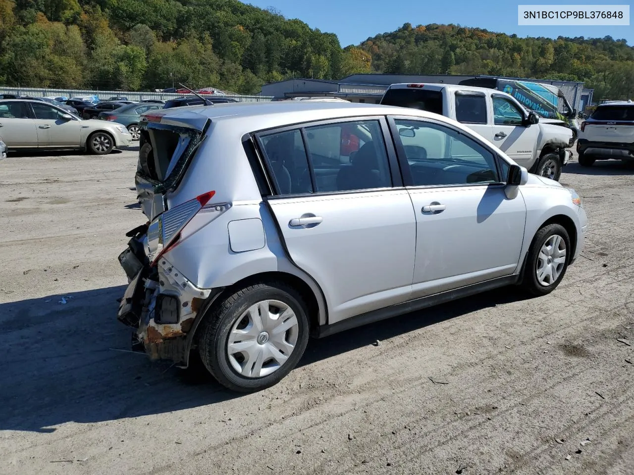 2011 Nissan Versa S VIN: 3N1BC1CP9BL376848 Lot: 75347934