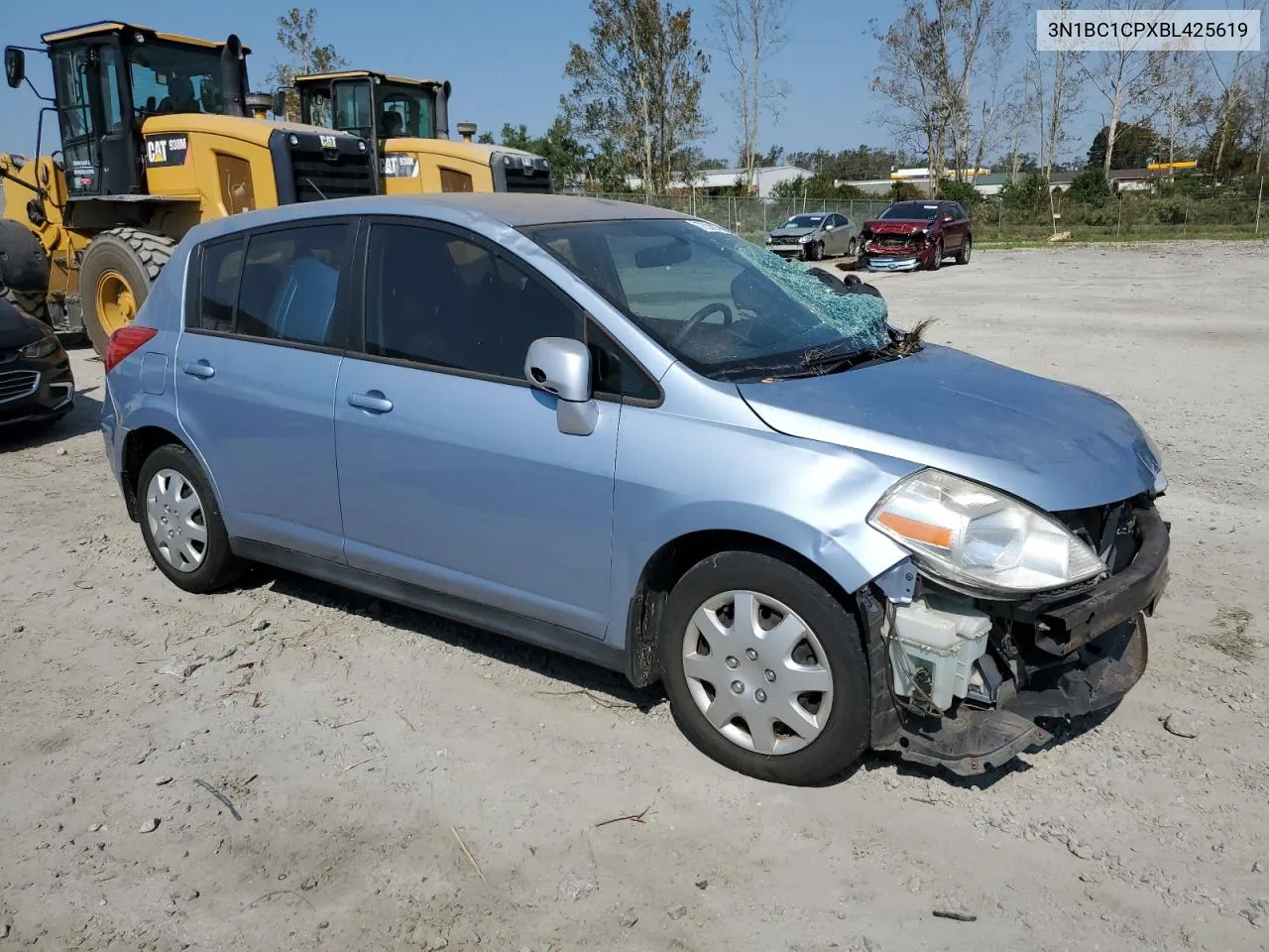 2011 Nissan Versa S VIN: 3N1BC1CPXBL425619 Lot: 75359784