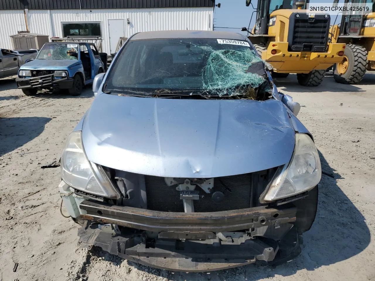 2011 Nissan Versa S VIN: 3N1BC1CPXBL425619 Lot: 75359784