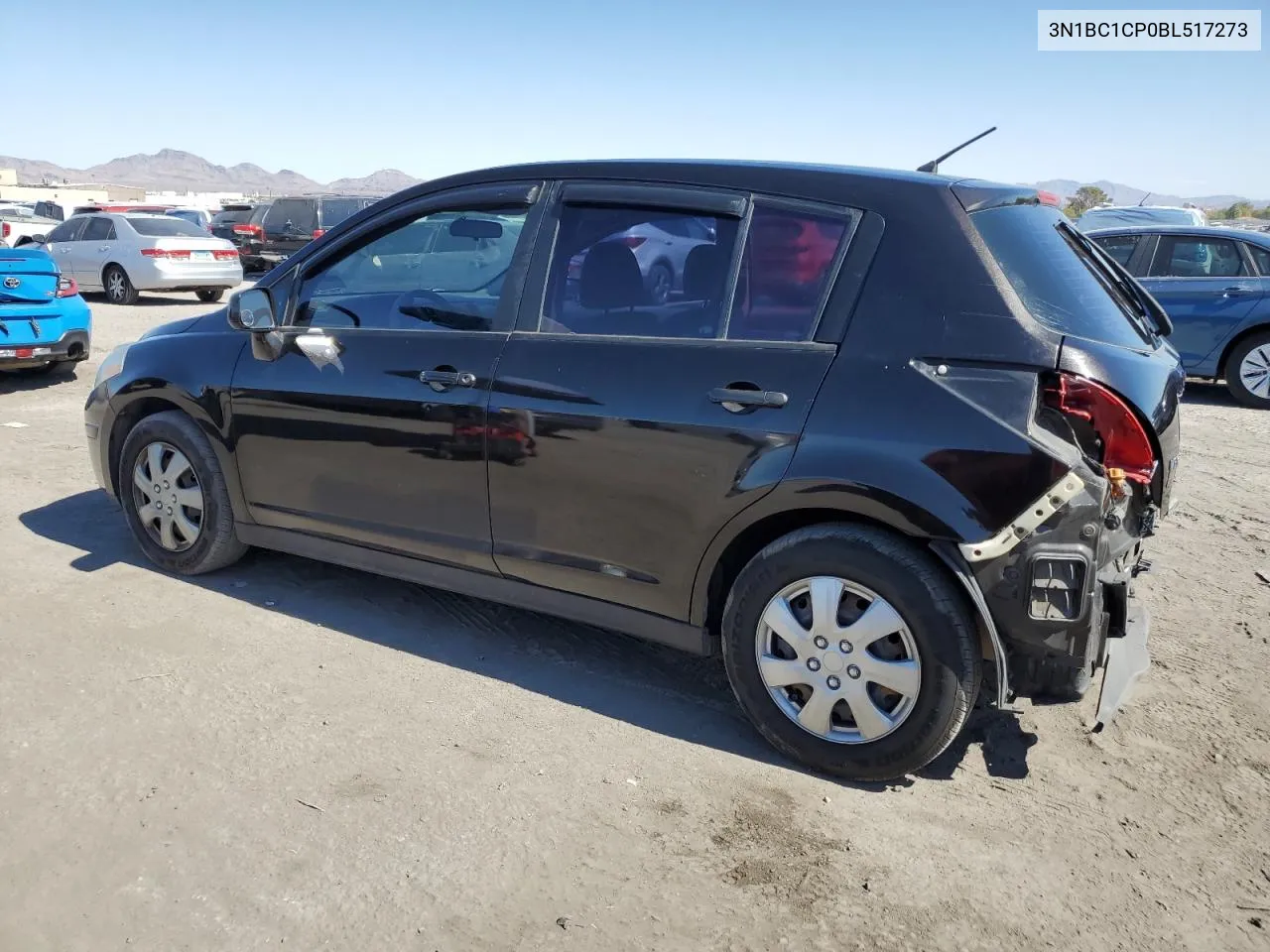 2011 Nissan Versa S VIN: 3N1BC1CP0BL517273 Lot: 75497274