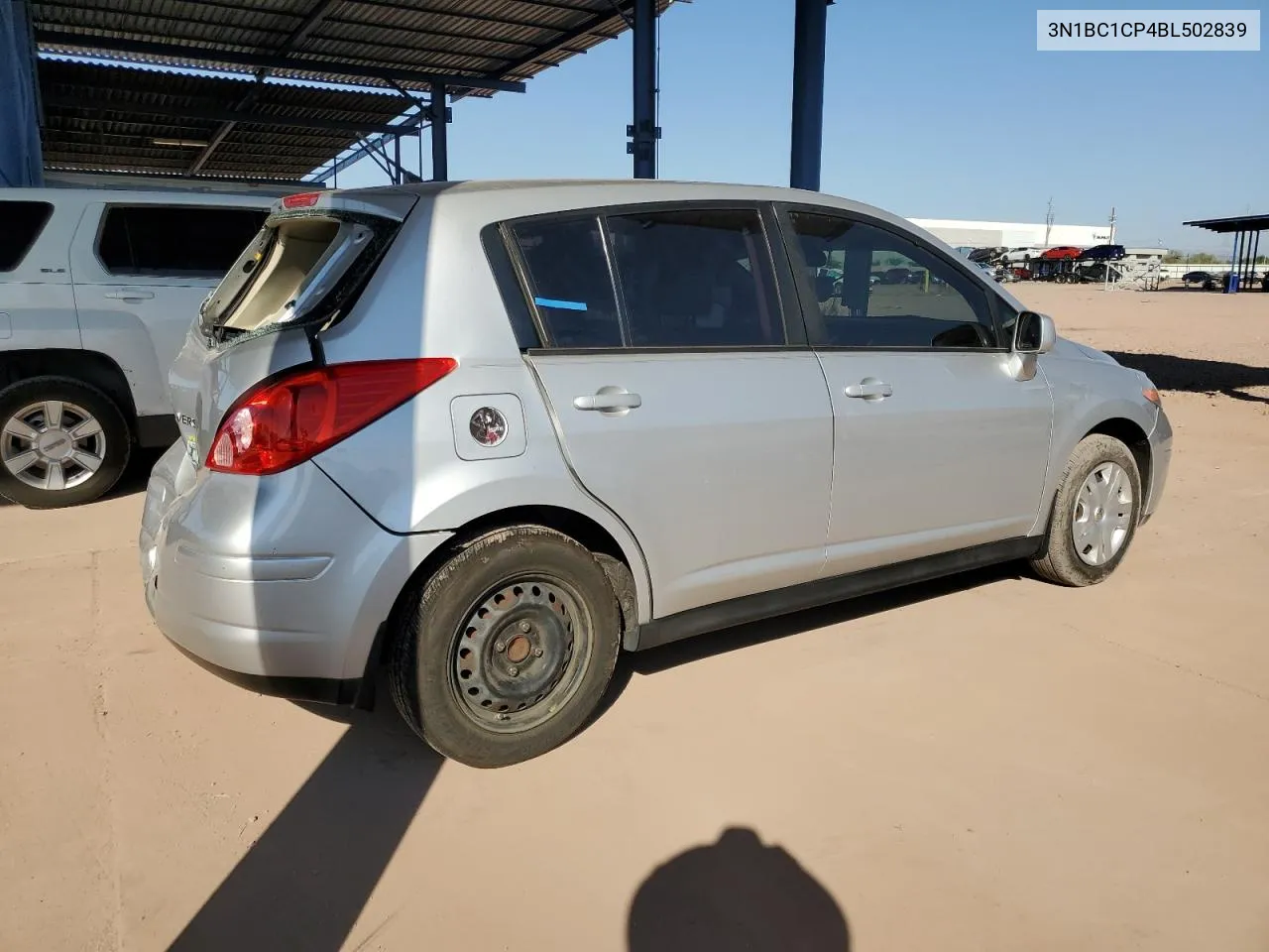 2011 Nissan Versa S VIN: 3N1BC1CP4BL502839 Lot: 75528564