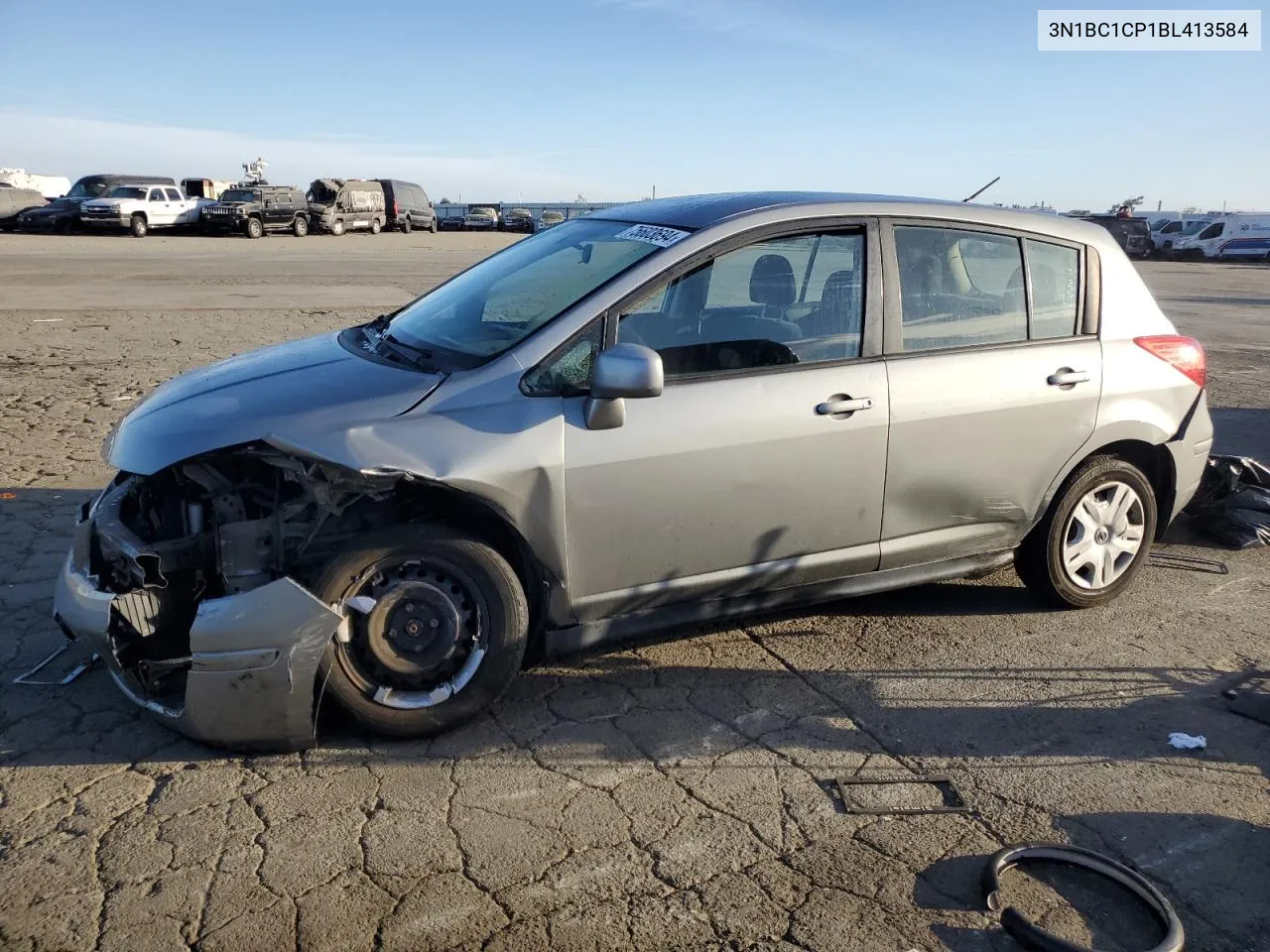 2011 Nissan Versa S VIN: 3N1BC1CP1BL413584 Lot: 75603694