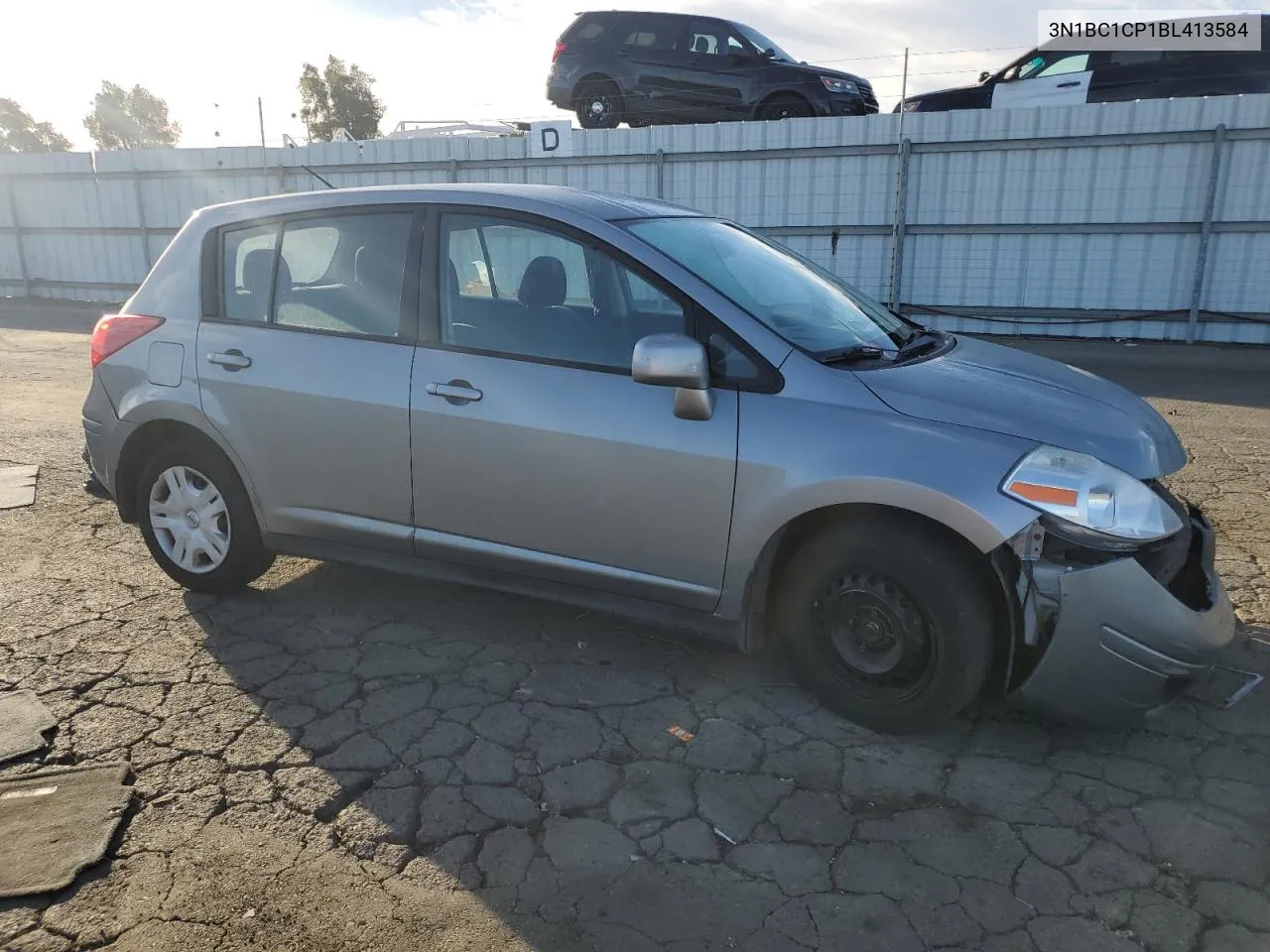 2011 Nissan Versa S VIN: 3N1BC1CP1BL413584 Lot: 75603694