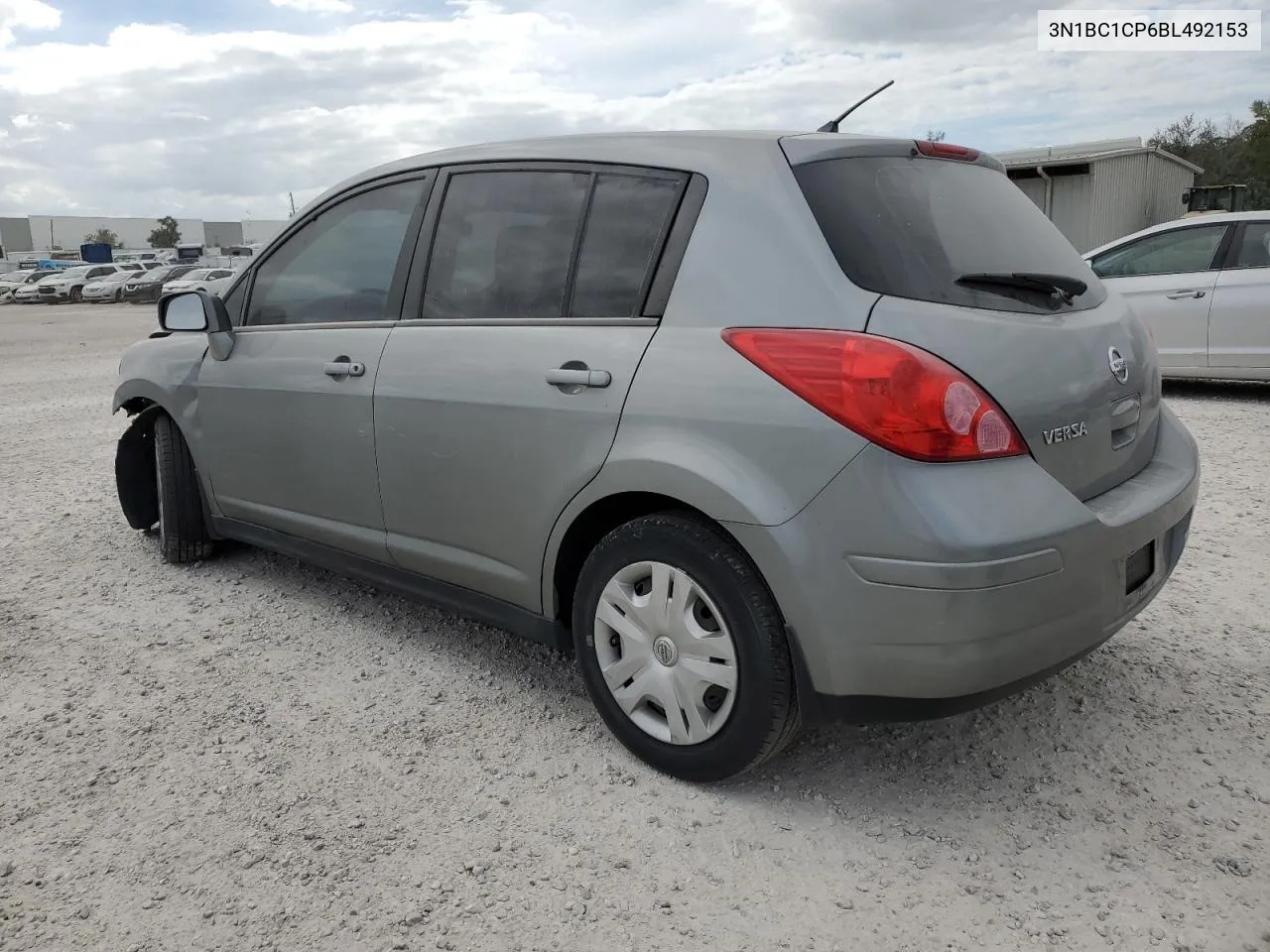 2011 Nissan Versa S VIN: 3N1BC1CP6BL492153 Lot: 75954584