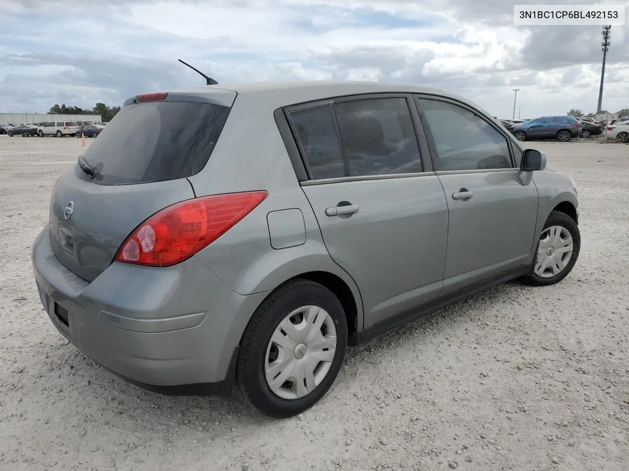 2011 Nissan Versa S VIN: 3N1BC1CP6BL492153 Lot: 75954584