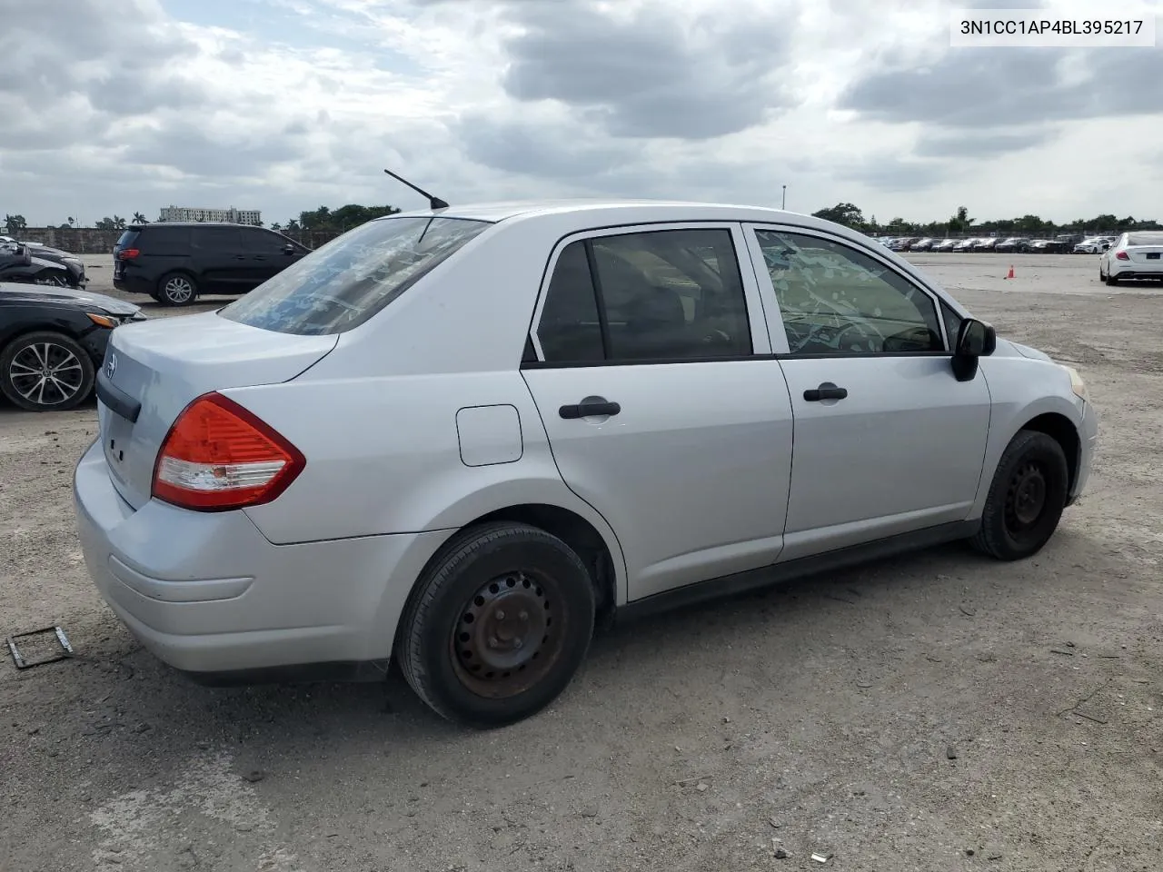 2011 Nissan Versa S VIN: 3N1CC1AP4BL395217 Lot: 75997604