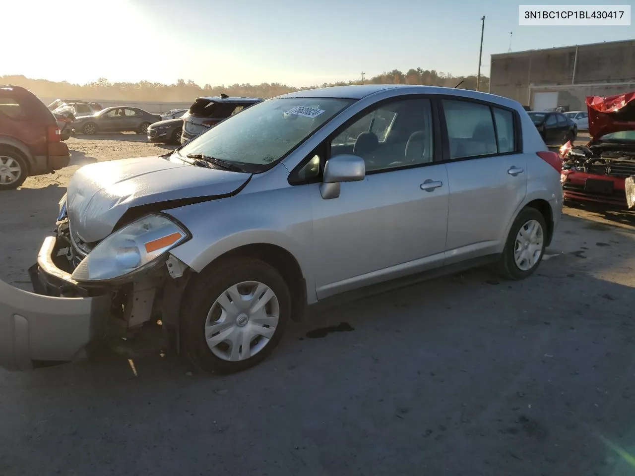 2011 Nissan Versa S VIN: 3N1BC1CP1BL430417 Lot: 76620824