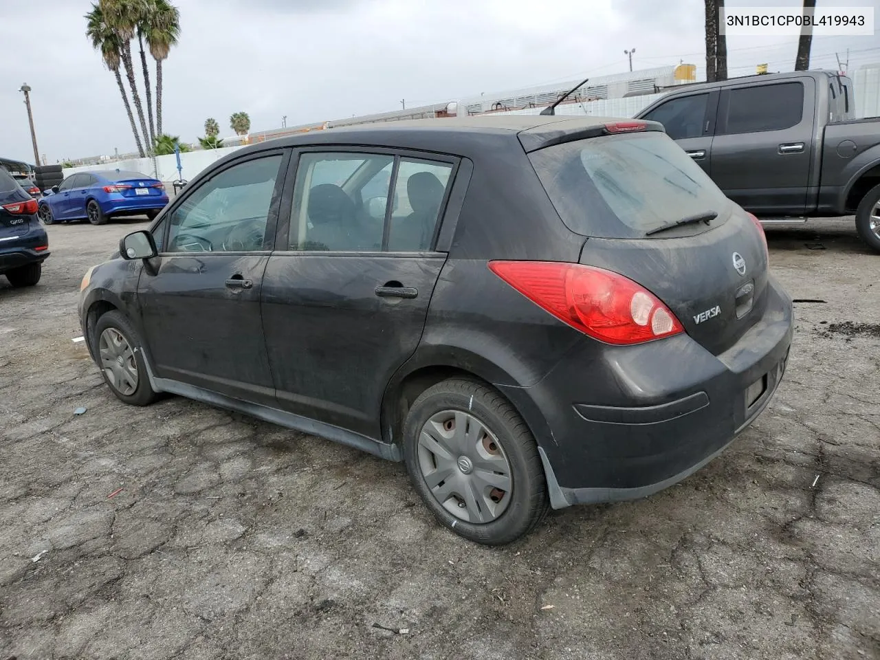 2011 Nissan Versa S VIN: 3N1BC1CP0BL419943 Lot: 76631454