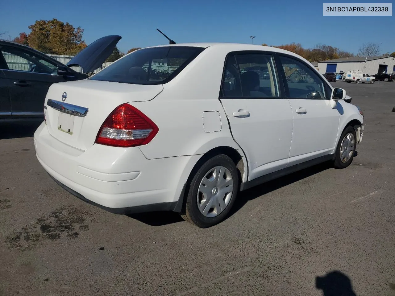 2011 Nissan Versa S VIN: 3N1BC1AP0BL432338 Lot: 76756854