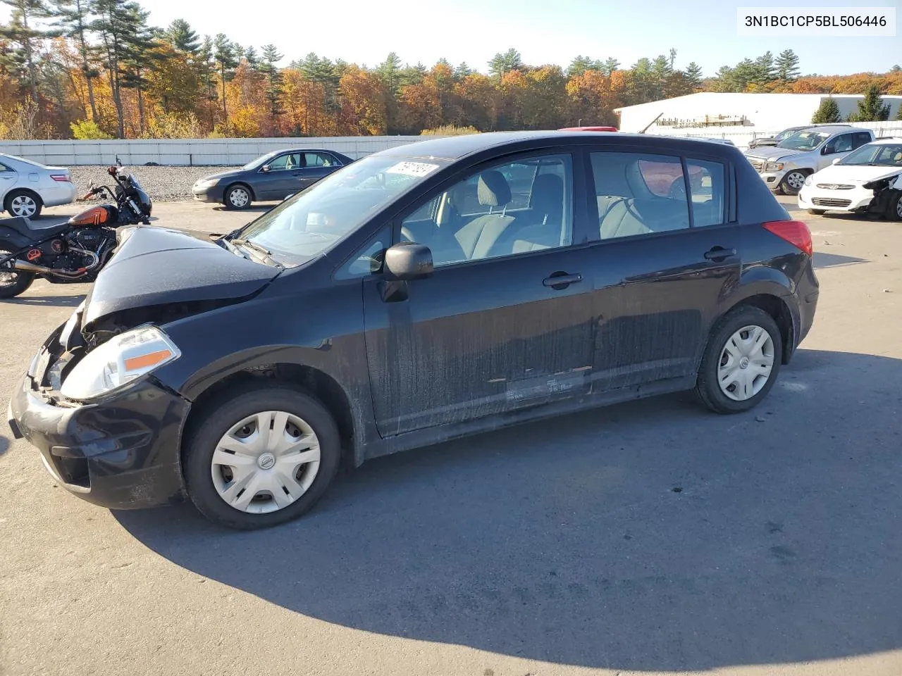 2011 Nissan Versa S VIN: 3N1BC1CP5BL506446 Lot: 76911934