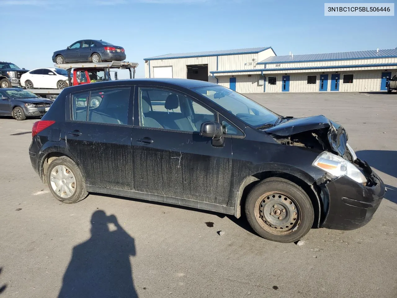 2011 Nissan Versa S VIN: 3N1BC1CP5BL506446 Lot: 76911934