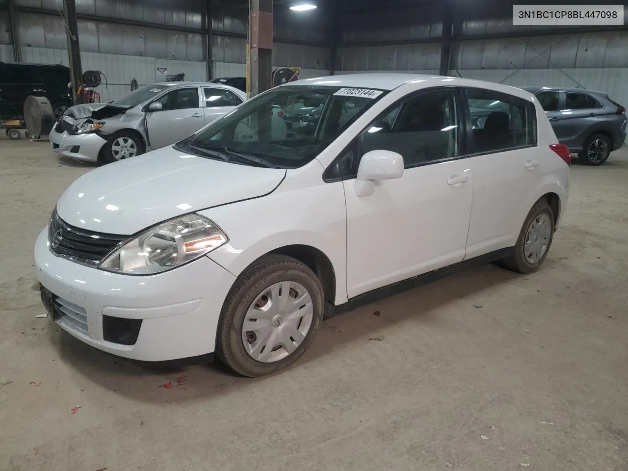 2011 Nissan Versa S VIN: 3N1BC1CP8BL447098 Lot: 77023144