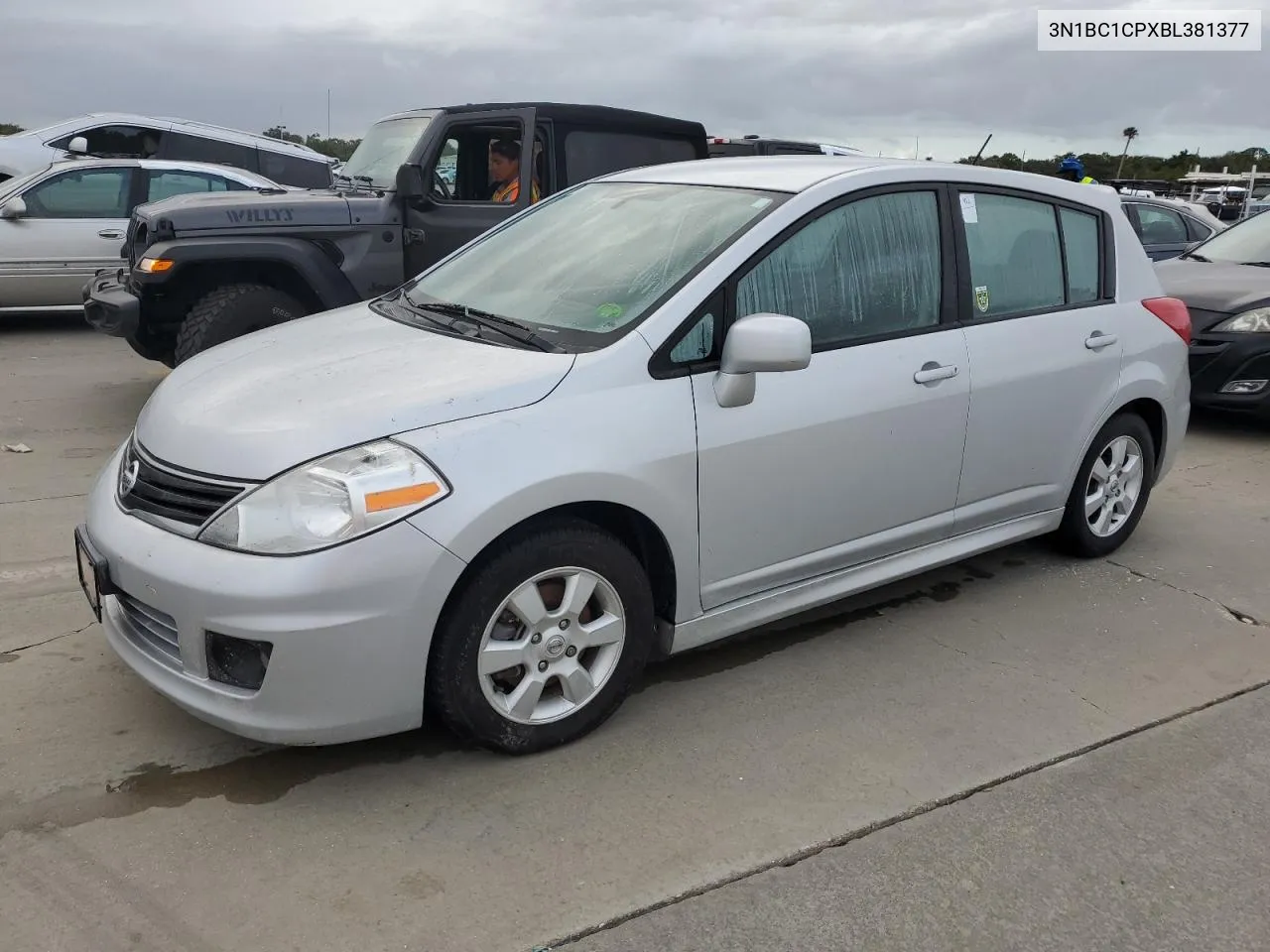 2011 Nissan Versa S VIN: 3N1BC1CPXBL381377 Lot: 77246874