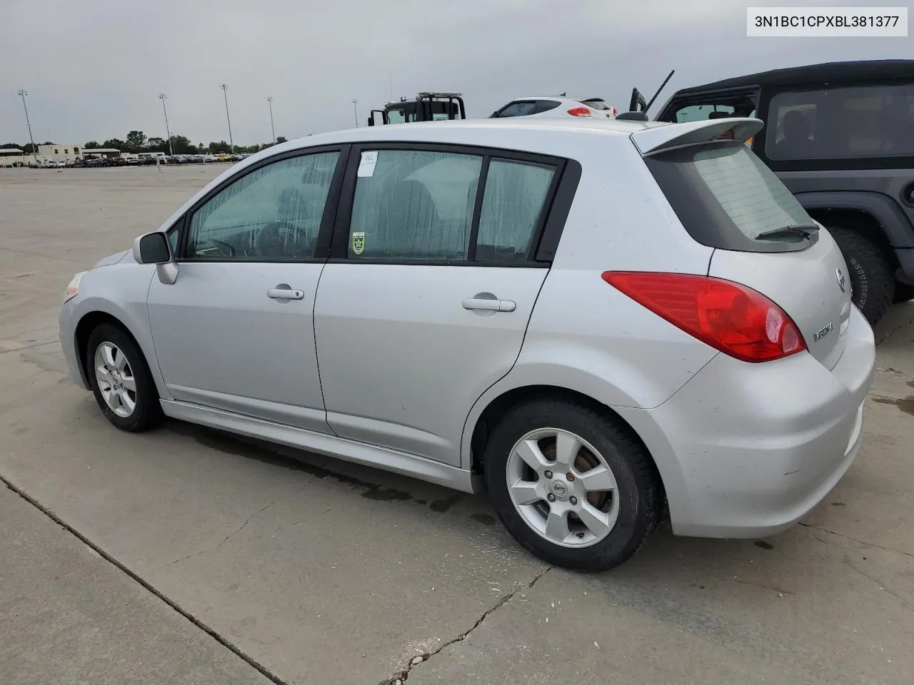 2011 Nissan Versa S VIN: 3N1BC1CPXBL381377 Lot: 77246874