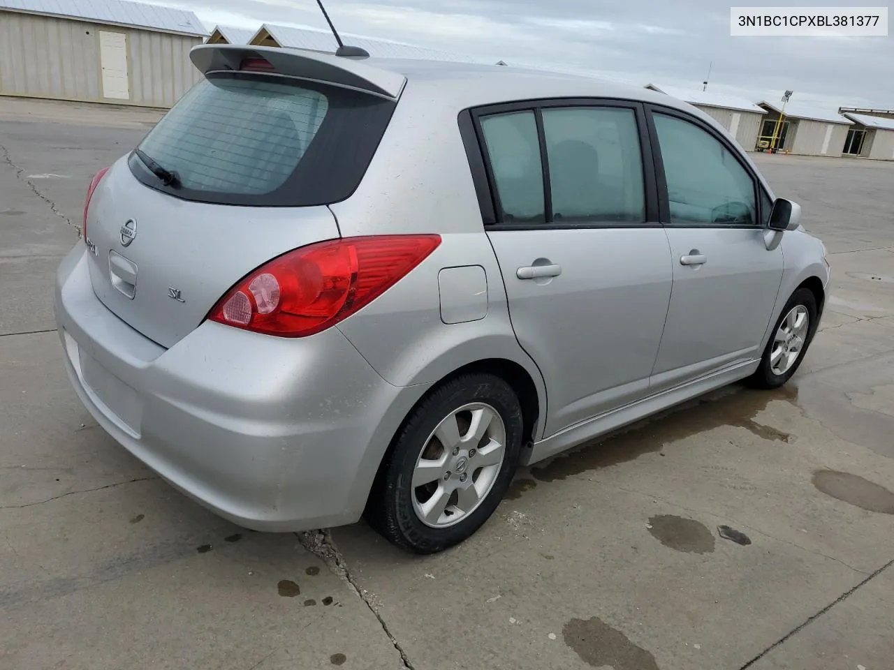 2011 Nissan Versa S VIN: 3N1BC1CPXBL381377 Lot: 77246874