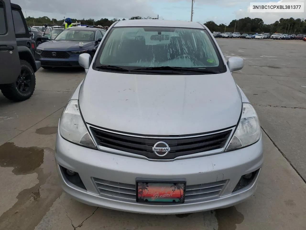 2011 Nissan Versa S VIN: 3N1BC1CPXBL381377 Lot: 77246874