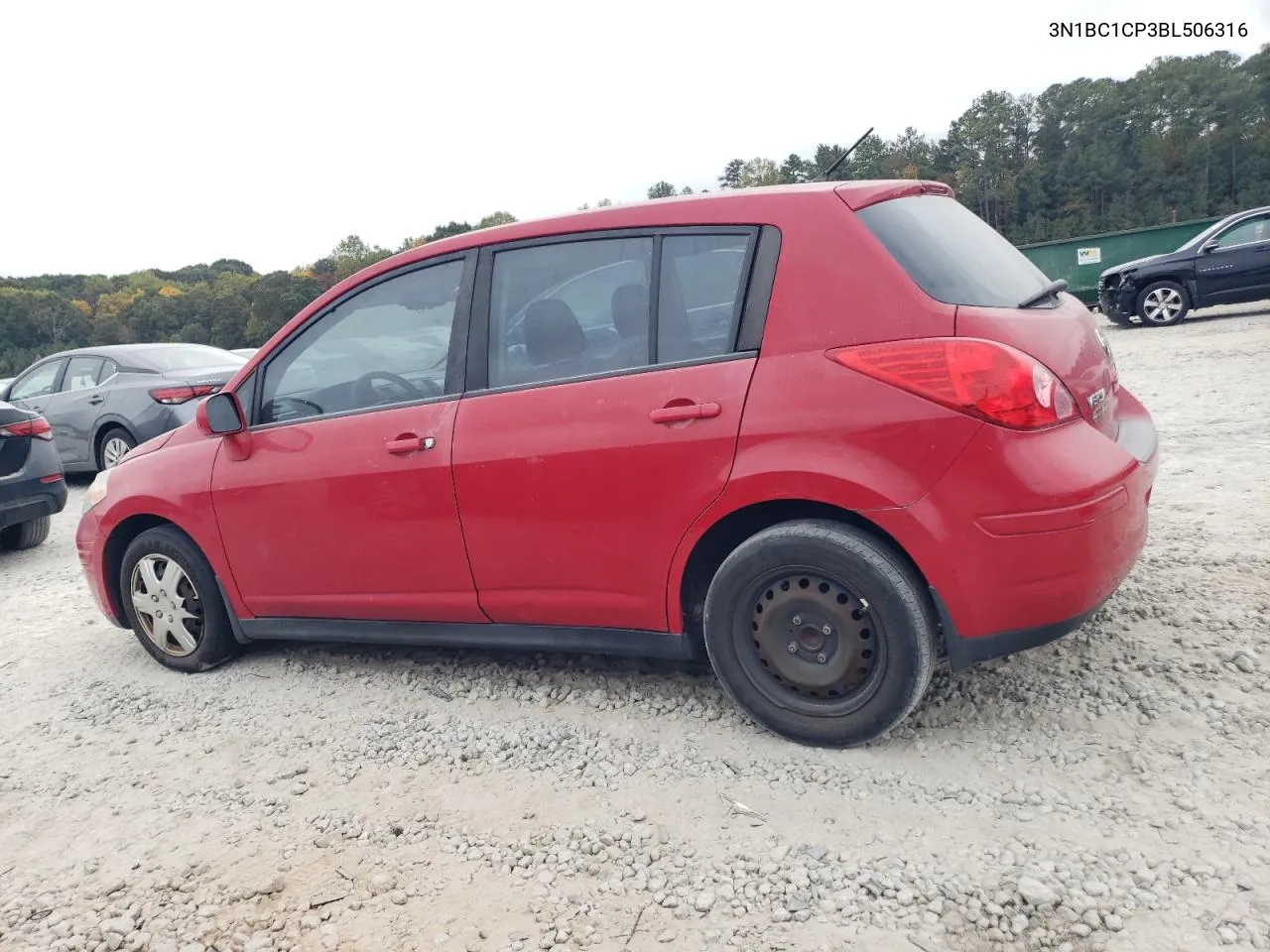 2011 Nissan Versa S VIN: 3N1BC1CP3BL506316 Lot: 77275554