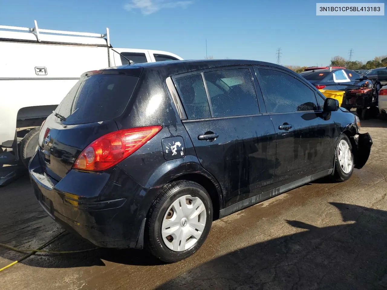 2011 Nissan Versa S VIN: 3N1BC1CP5BL413183 Lot: 77464944