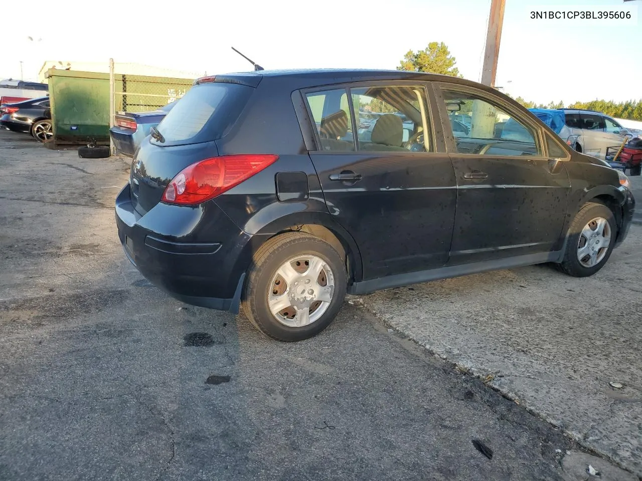 2011 Nissan Versa S VIN: 3N1BC1CP3BL395606 Lot: 77639684