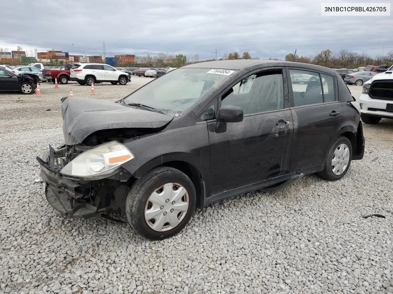 2011 Nissan Versa S VIN: 3N1BC1CP8BL426705 Lot: 77644854