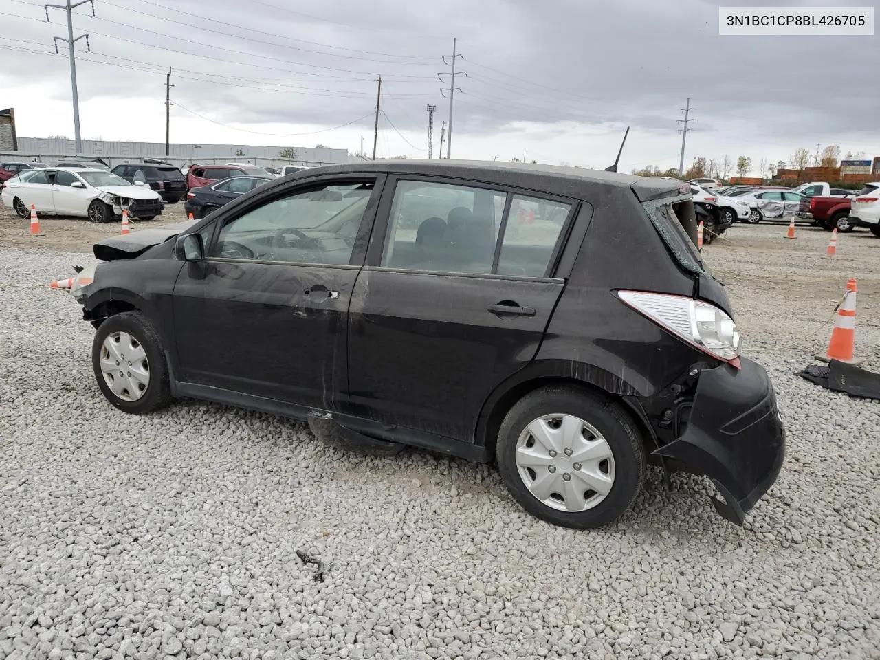 2011 Nissan Versa S VIN: 3N1BC1CP8BL426705 Lot: 77644854