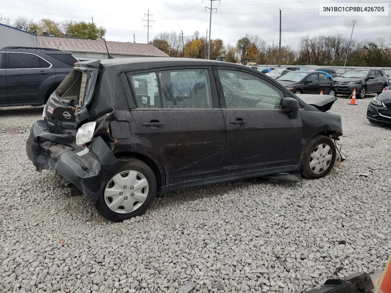 2011 Nissan Versa S VIN: 3N1BC1CP8BL426705 Lot: 77644854