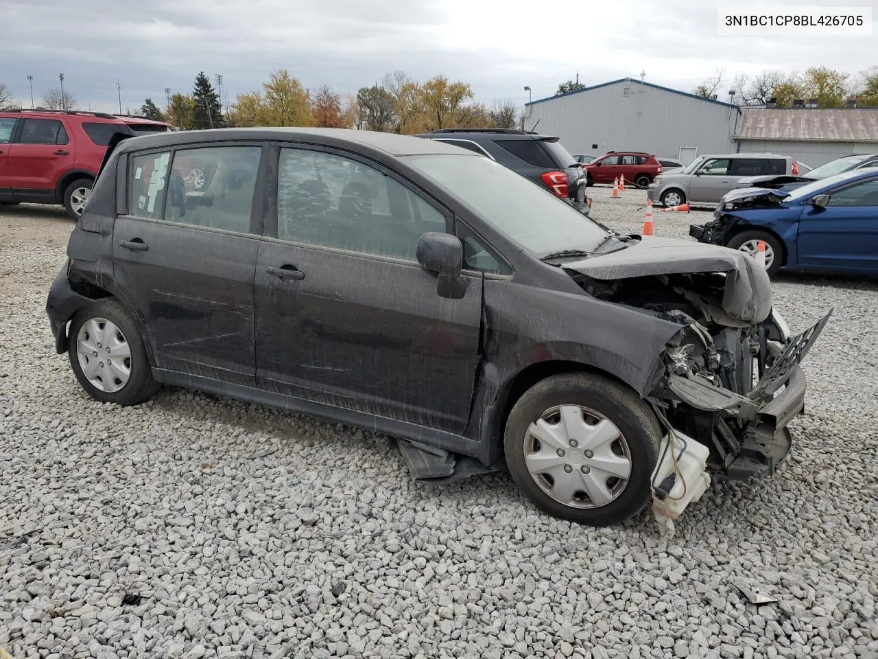 2011 Nissan Versa S VIN: 3N1BC1CP8BL426705 Lot: 77644854