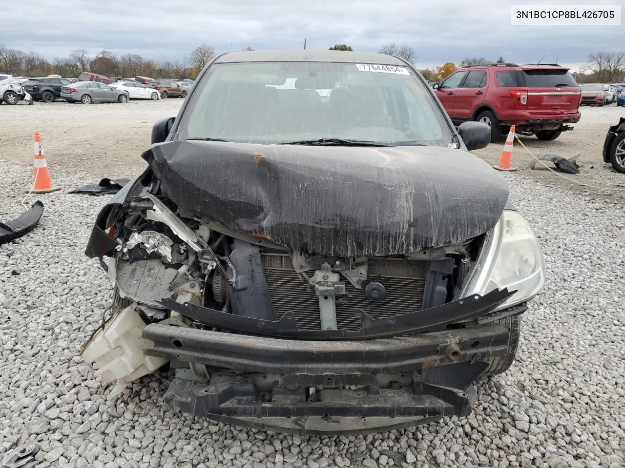 2011 Nissan Versa S VIN: 3N1BC1CP8BL426705 Lot: 77644854