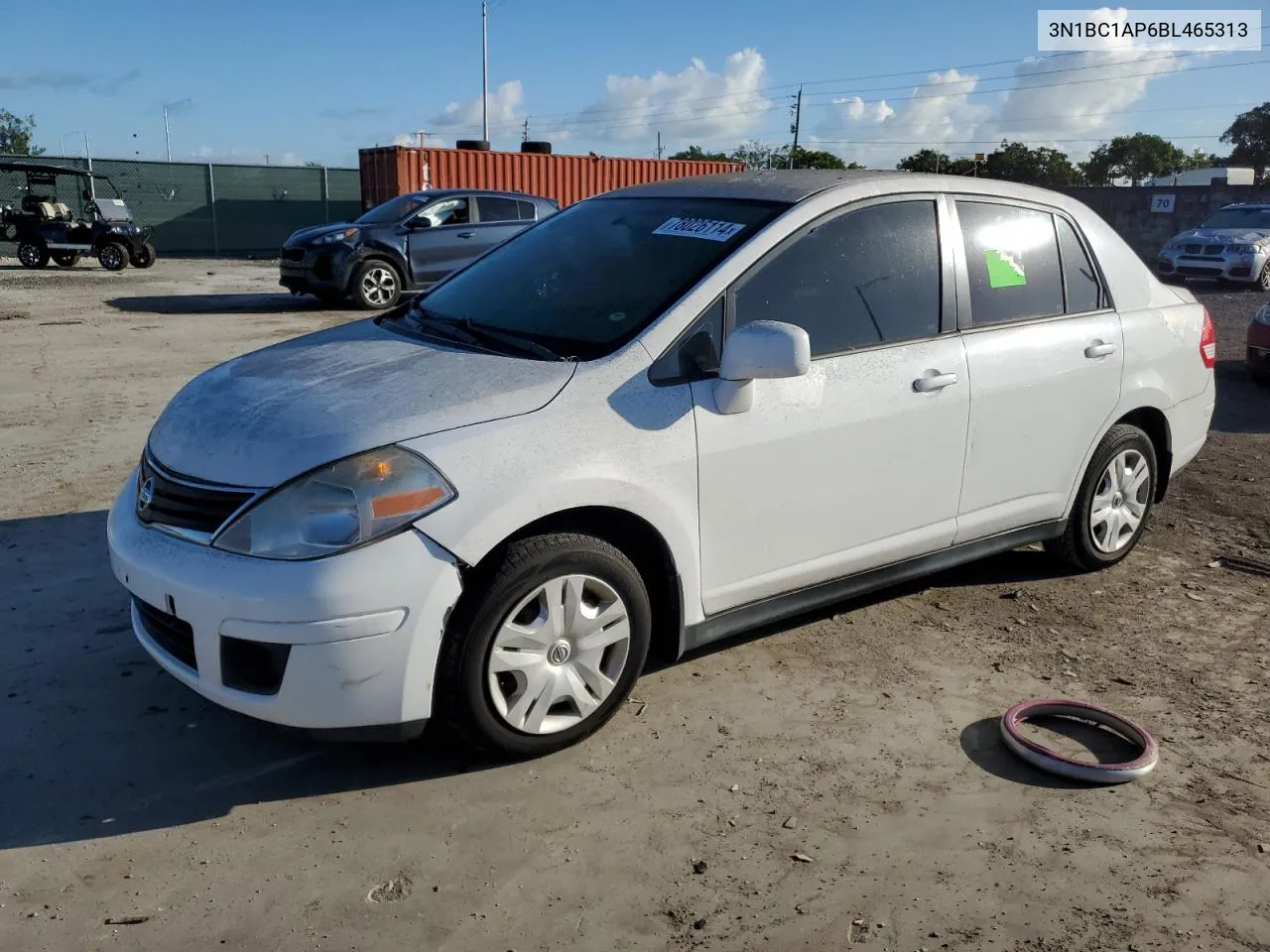 3N1BC1AP6BL465313 2011 Nissan Versa S