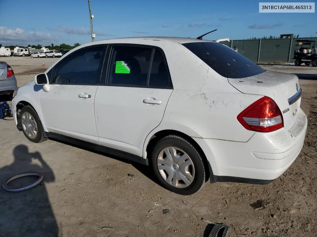 3N1BC1AP6BL465313 2011 Nissan Versa S