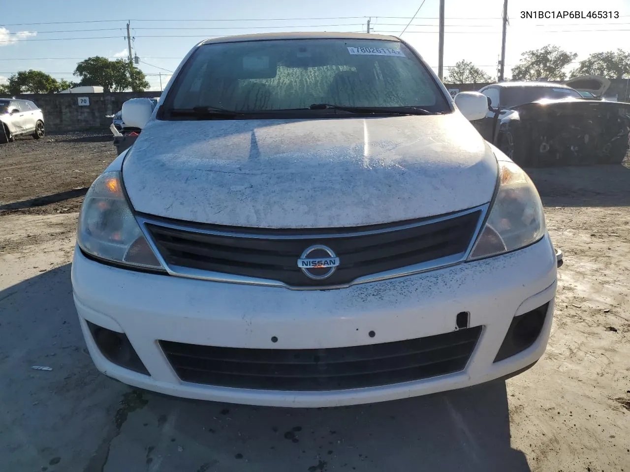 2011 Nissan Versa S VIN: 3N1BC1AP6BL465313 Lot: 78026114