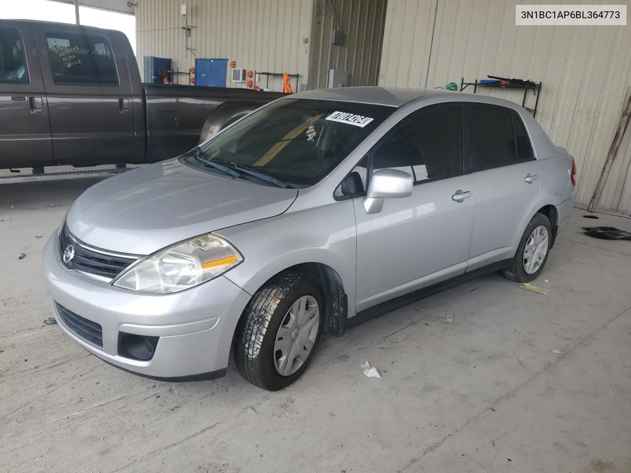 2011 Nissan Versa S VIN: 3N1BC1AP6BL364773 Lot: 78074264